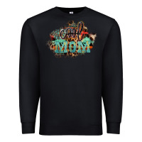Black Cool mom mother's day Premium Sweatshirt - HowdyJamesFarm
