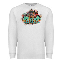 Oatmeal Heather Cool mom mother's day Premium Sweatshirt - HowdyJamesFarm