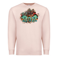 Pale Pink Cool mom mother's day Premium Sweatshirt - HowdyJamesFarm