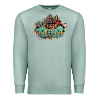Seafoam Cool mom mother's day Premium Sweatshirt - HowdyJamesFarm