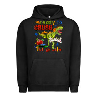 Pigment Black ready to crush 1st grade Urban Hoodie - BundleAndBundleShop