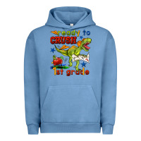 Pigment Pebble Blue ready to crush 1st grade Urban Hoodie - BundleAndBundleShop
