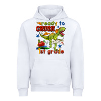 White ready to crush 1st grade Urban Hoodie - BundleAndBundleShop