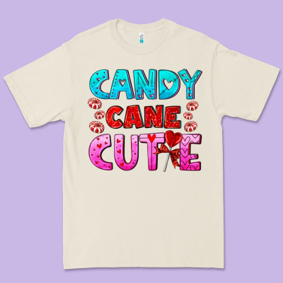 Candy Cane Cutie Premium Tee Designed By Adodesignshop