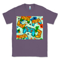 Lavender gaming controller Classic Tee - JahusDesignShop