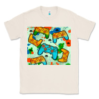 Natural gaming controller Classic Tee - JahusDesignShop