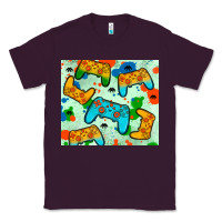 Plum gaming controller Classic Tee - JahusDesignShop