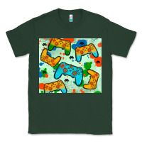 Sports Green gaming controller Classic Tee - JahusDesignShop