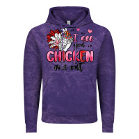 Cloud Purple i see you chicken out Vintage Hoodie - MaliasSmallBusiness