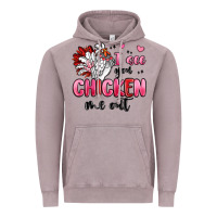 Vintage Zinc i see you chicken out Vintage Hoodie - MaliasSmallBusiness