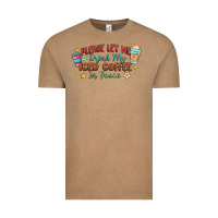 Vintage Coffee please let me drink my iced coffee in peace Vintage Tee - MaliasSmallBusiness