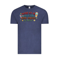 Vintage Denim please let me drink my iced coffee in peace Vintage Tee - MaliasSmallBusiness