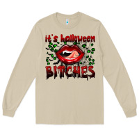 Mushroom it's halloween bitches Long Sleeve Tee - BundleAndBundleShop