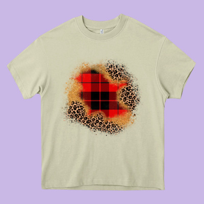 Christmas Patch Heavy Core Tee Designed By Jahusdesignshop