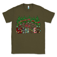Army Green i was made for winter Classic Tee - CowhideDigitalArt