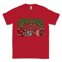Red i was made for winter Classic Tee - CowhideDigitalArt