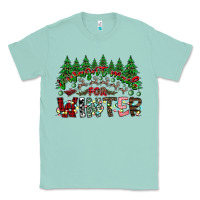 Seafoam i was made for winter Classic Tee - CowhideDigitalArt