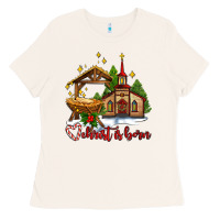Bone the church  chrıst is born Ladies Tee - AdoDesignShop