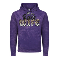 Cloud Purple race wife Vintage Hoodie - MaliasSmallBusiness
