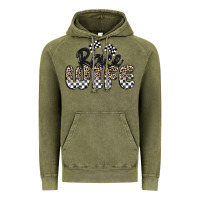 Vintage Olive race wife Vintage Hoodie - MaliasSmallBusiness