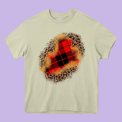 Christmas Patch Heavy Core Tee Designed By Jahusdesignshop