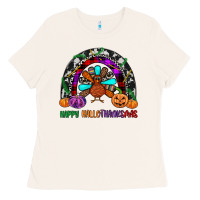 Bone happy hallothanksmas Ladies Tee - JahusDesignShop