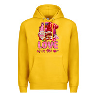 Lemon Love is in the air with gnomies Valentine's Day Premium Hoodie - HowdyJamesFarm