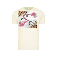 Vintage Arctic customized leopard floral nurse Vintage Tee - MaliasSmallBusiness