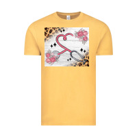 Vintage Mustard customized leopard floral nurse Vintage Tee - MaliasSmallBusiness