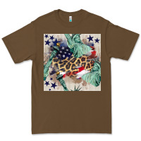 Cacao statue of liberty leopard Premium Tee - BundleAndBundleShop
