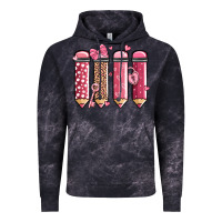 Cloud Black valentine' day teacher school pencils Vintage Hoodie - MaliasSmallBusiness