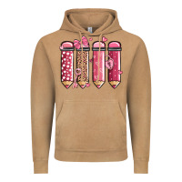 Vintage Camel valentine' day teacher school pencils Vintage Hoodie - MaliasSmallBusiness