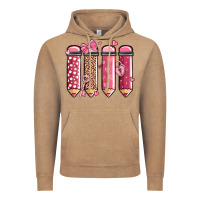 Vintage Coffee valentine' day teacher school pencils Vintage Hoodie - MaliasSmallBusiness