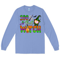 Colony Blue 100  that witch Long Sleeve Tee - BundleAndBundleShop