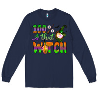 Navy 100  that witch Long Sleeve Tee - BundleAndBundleShop