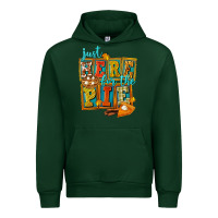 Foreset Green Just Here For The Pie Urban Hoodie - FaDigitalArtStudio