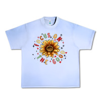 Grape Ice focus on the good Urban Heavy Tee - MaliasSmallBusiness