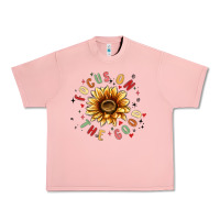 Salmon focus on the good Urban Heavy Tee - MaliasSmallBusiness