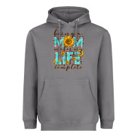 Storm Being a Mom makes my life complete Mother's Day Heavyweight Hoodie - CowGirlArtShop