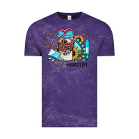 Cloud Purple nurse life western sunflower gemstone nurse Vintage Tee - JahusDesignShop