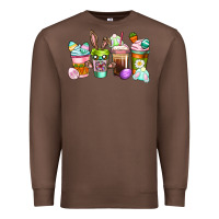 Chestnut Easter coffee cups Easter Day Premium Sweatshirt - CowGirlArtShop