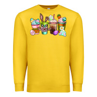 Lemon Easter coffee cups Easter Day Premium Sweatshirt - CowGirlArtShop