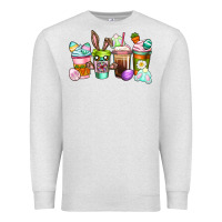 Oatmeal Heather Easter coffee cups Easter Day Premium Sweatshirt - CowGirlArtShop