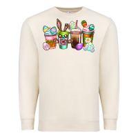 Sandshell Easter coffee cups Easter Day Premium Sweatshirt - CowGirlArtShop