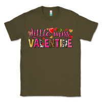 Army Green little miss valentine Classic Tee - NancyCooperArtShop