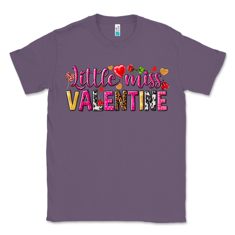 Little Miss Valentine Classic Tee by NancyCooperArtShop | Teevron