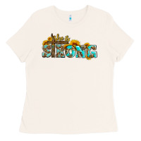 Bone she is strong with cross Ladies Tee - AdoDesignShop