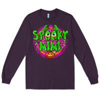 Plum spooky mimi Long Sleeve Tee - BundleAndBundleShop