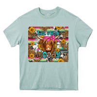 Arona just a little moody long haired cow Heavy Core Tee - Jasminsmagicworld