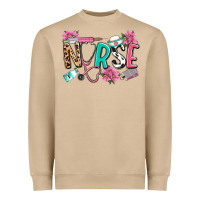 Mushroom nurse Heavyweight Sweatshirt - LillyAllenDesigns
